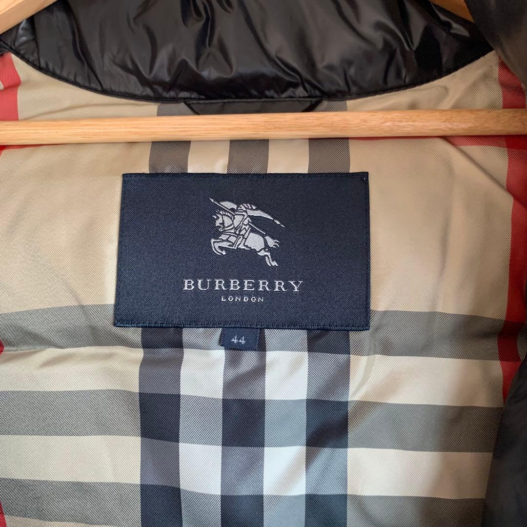 BURBERRY LONDON ダウンベスト フード44 大きいサイズ　美品