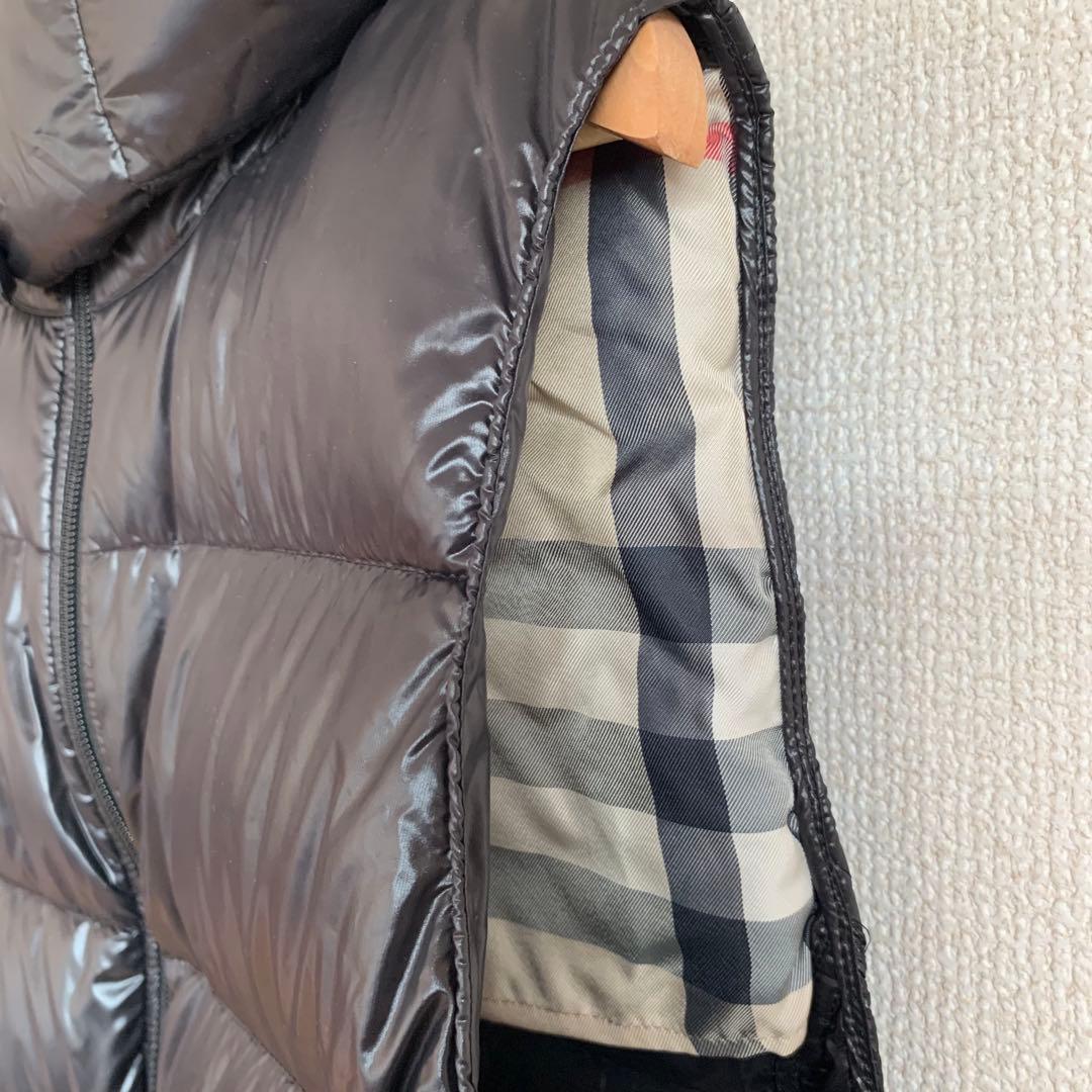 BURBERRY LONDON ダウンベスト フード44 大きいサイズ　美品