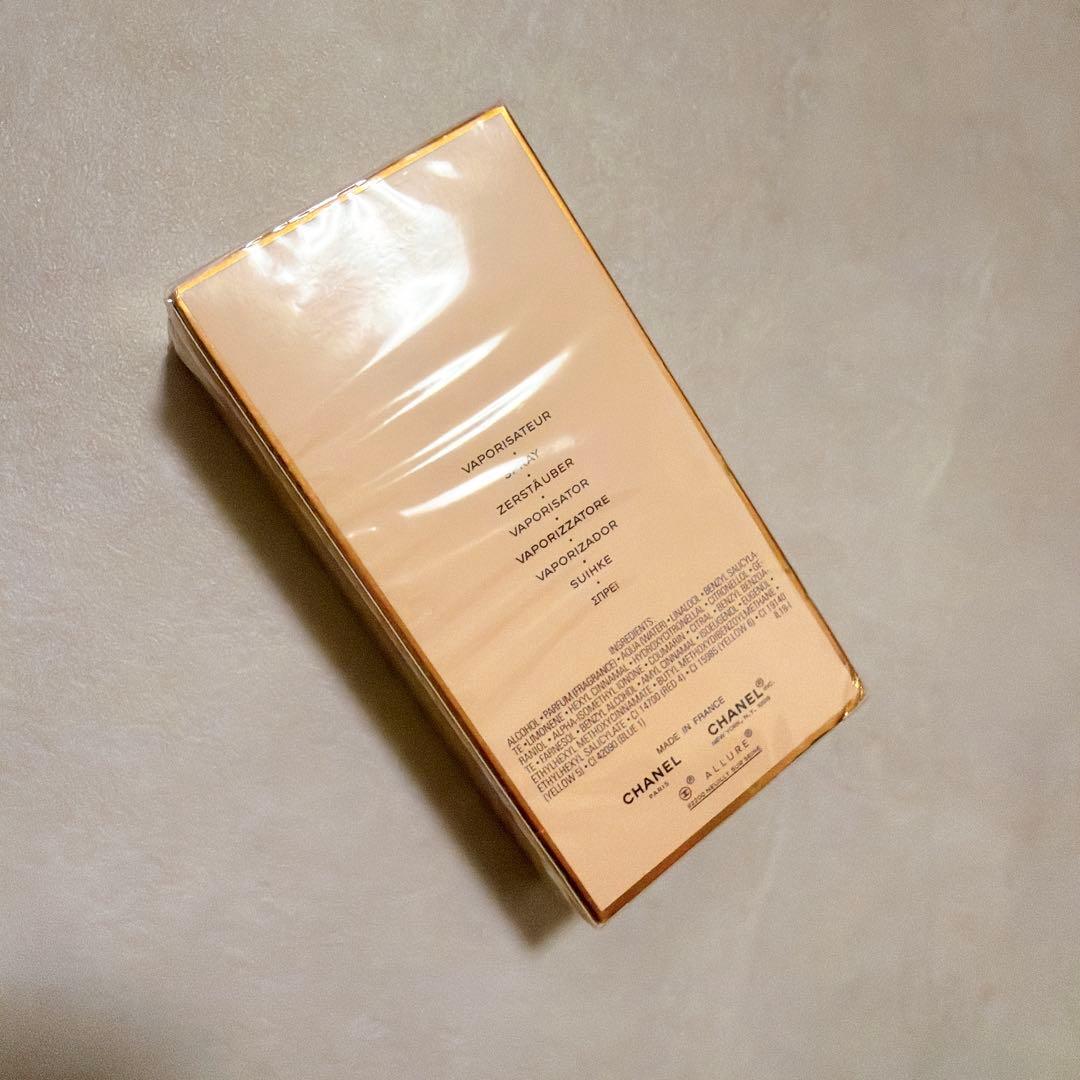 香水(女性用) CHANEL ALLURE Eau de Toilette 100ml