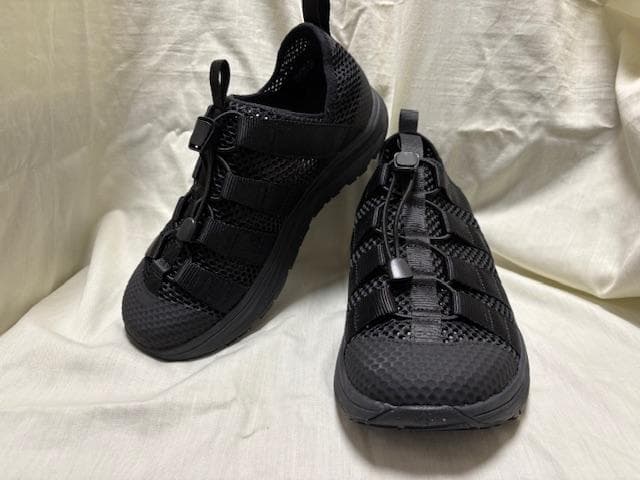 極美品 rig footware moja リカバリーサンダル メッシュ