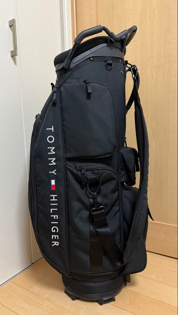 美品★トミーヒルフィガー★キャディバッグ★ゴルフ★ゴルフバッグ★★レア