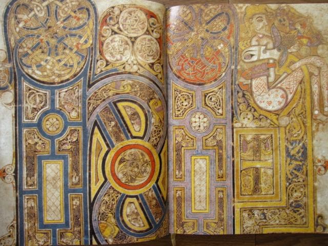 ケルズの書　ダブリン大学トリニティ・カレッジ図書館写本