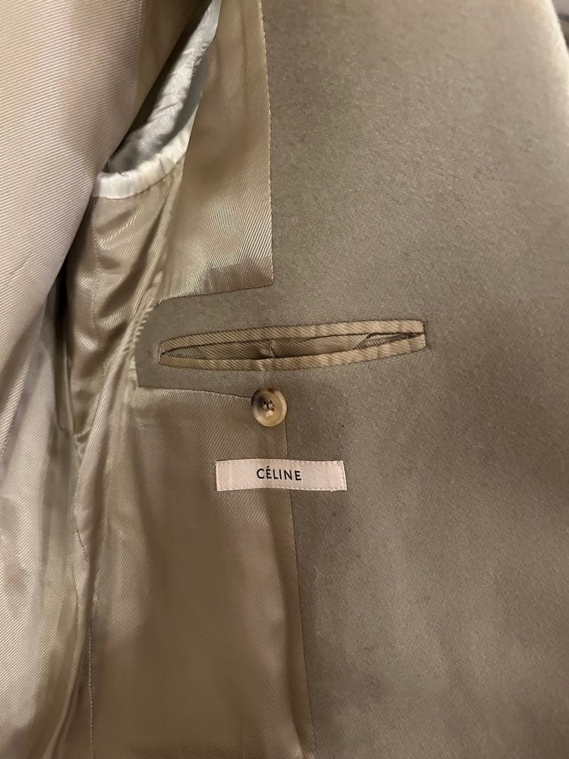 CELINE クロンビーコート　ベージュ 38