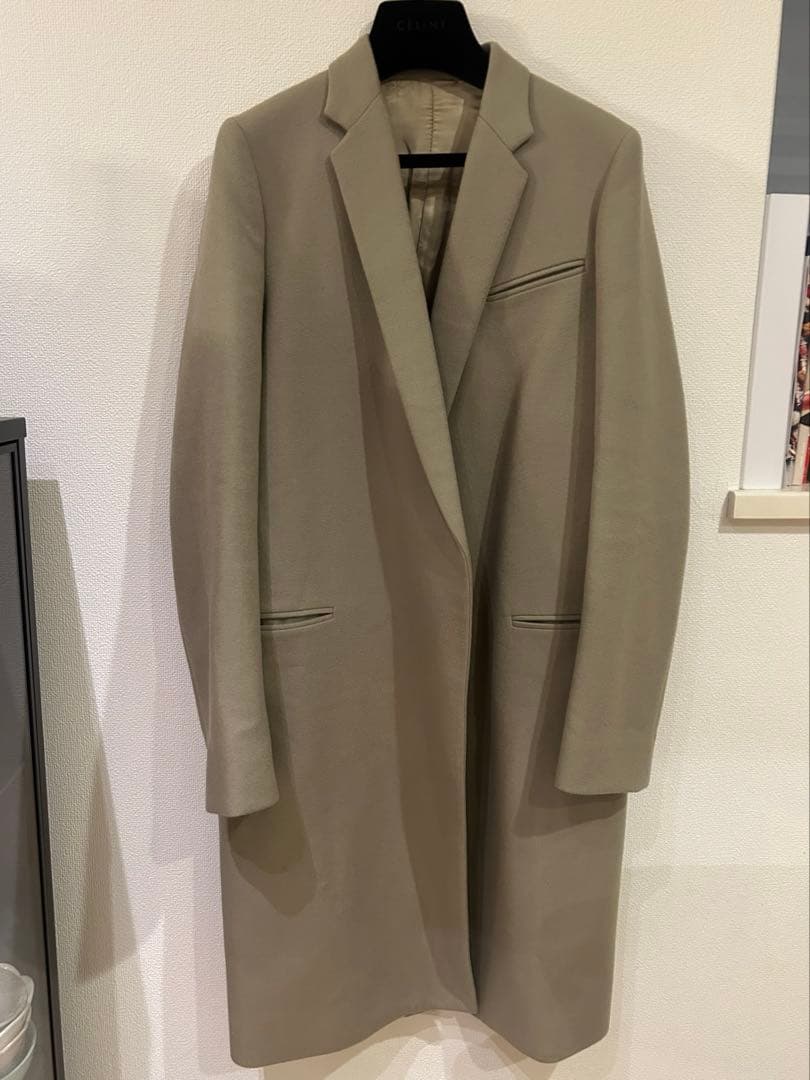 CELINE クロンビーコート　ベージュ 38