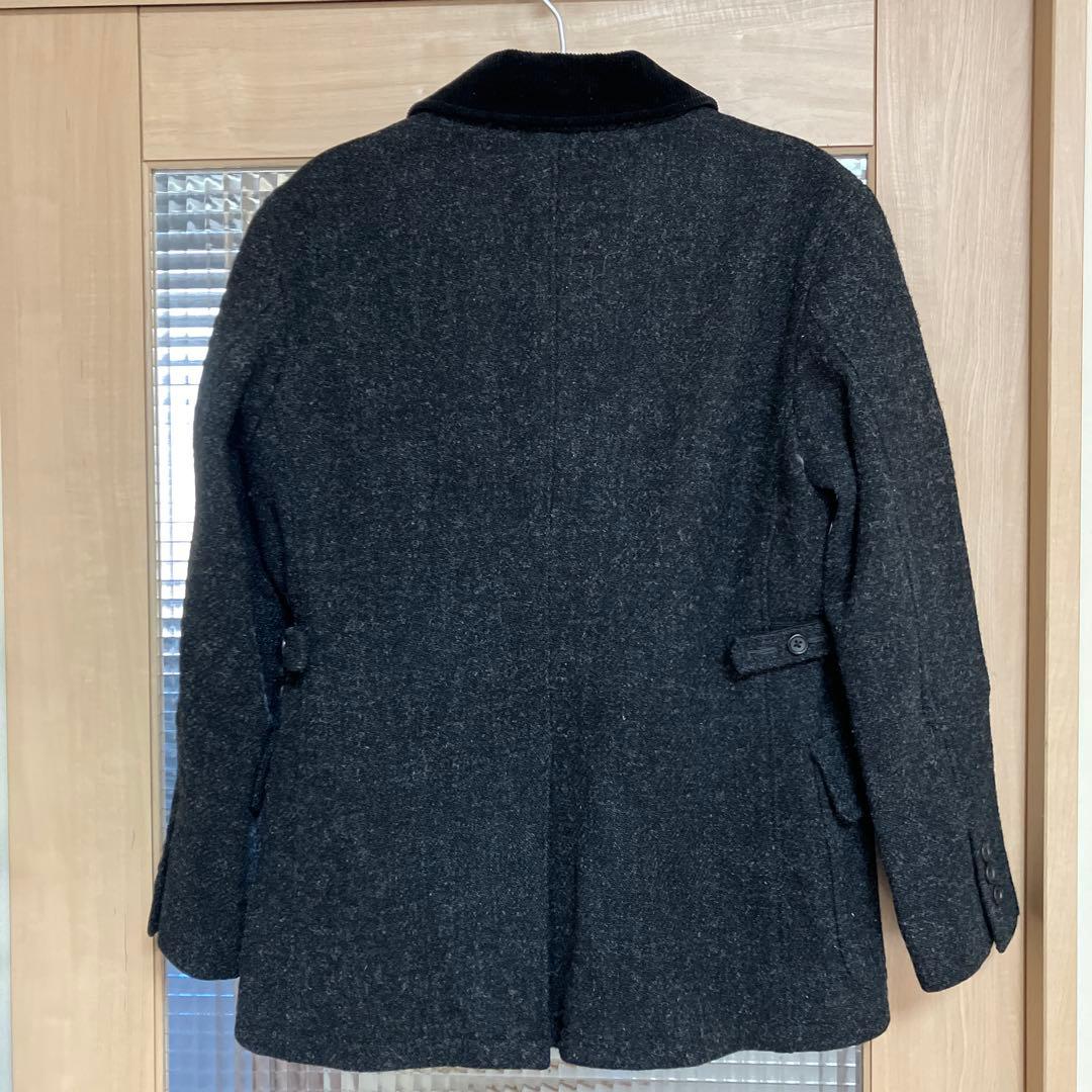 MARGARET HOWELL ウールピーコート Sサイズ ダークグレー