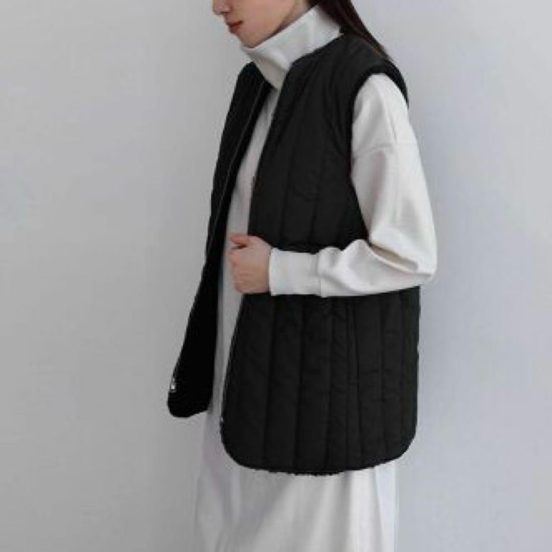 【新品】Aga Black アーガ リバーシブルボアベスト ヤマダヤ 中綿