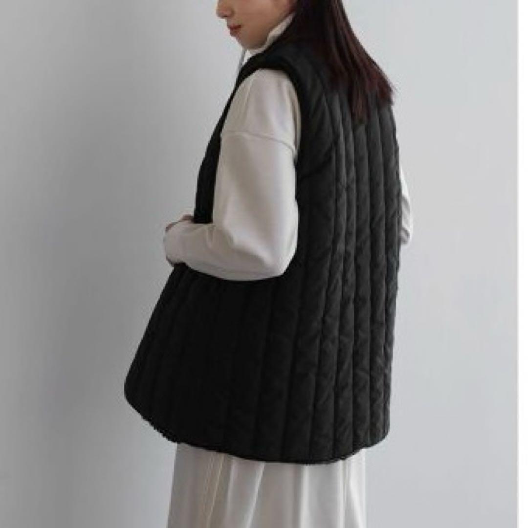 【新品】Aga Black アーガ リバーシブルボアベスト ヤマダヤ 中綿