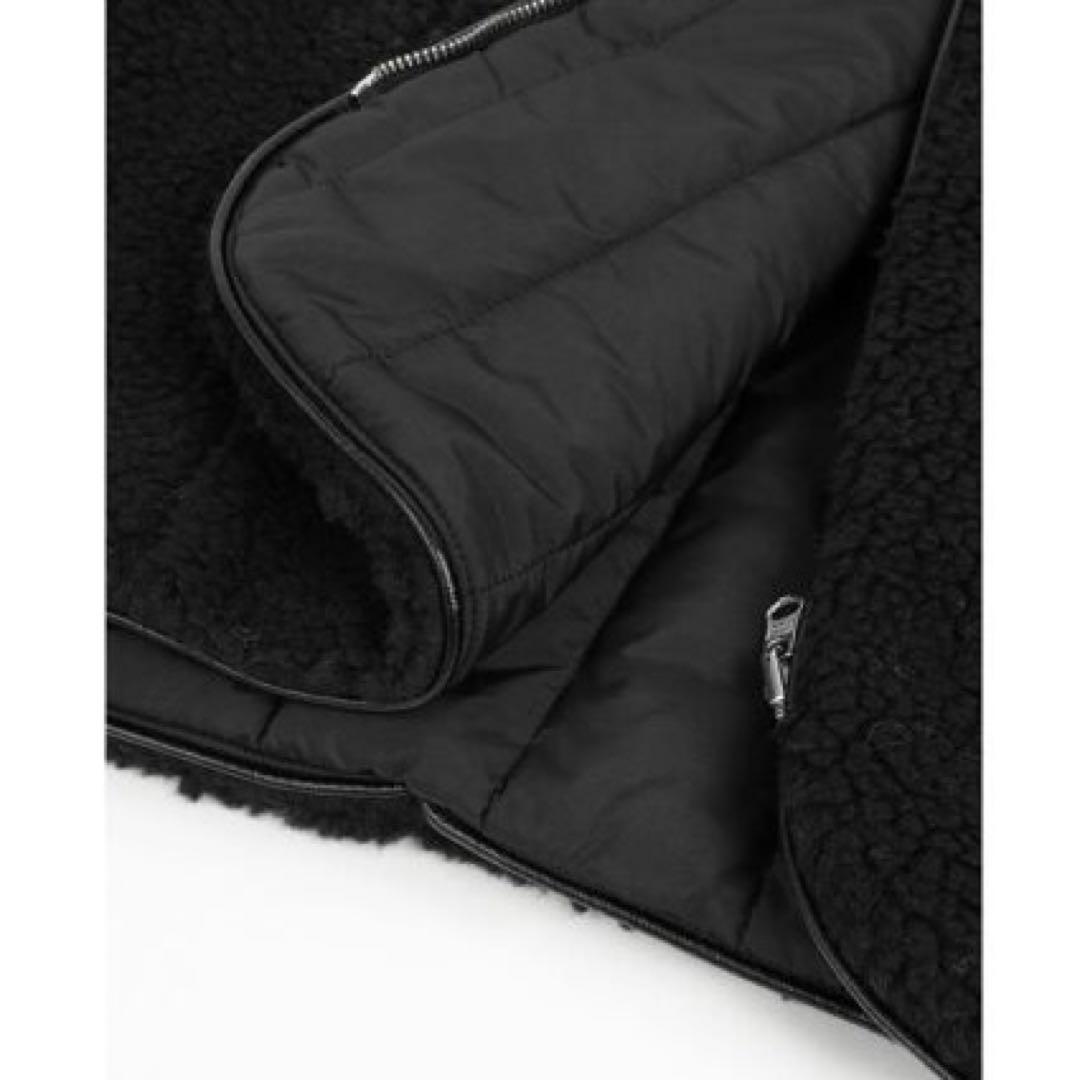 【新品】Aga Black アーガ リバーシブルボアベスト ヤマダヤ 中綿