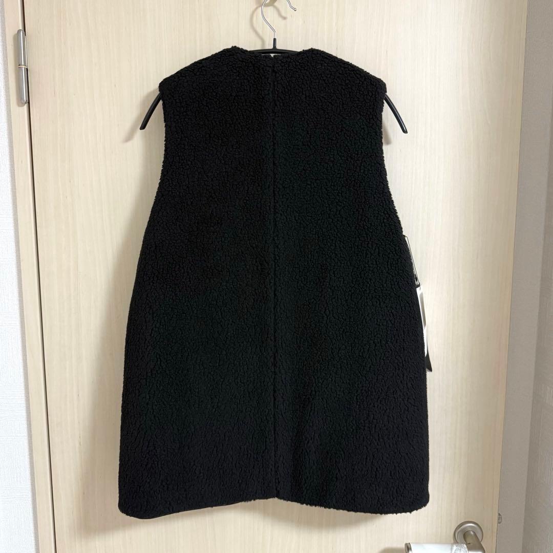 【新品】Aga Black アーガ リバーシブルボアベスト ヤマダヤ 中綿