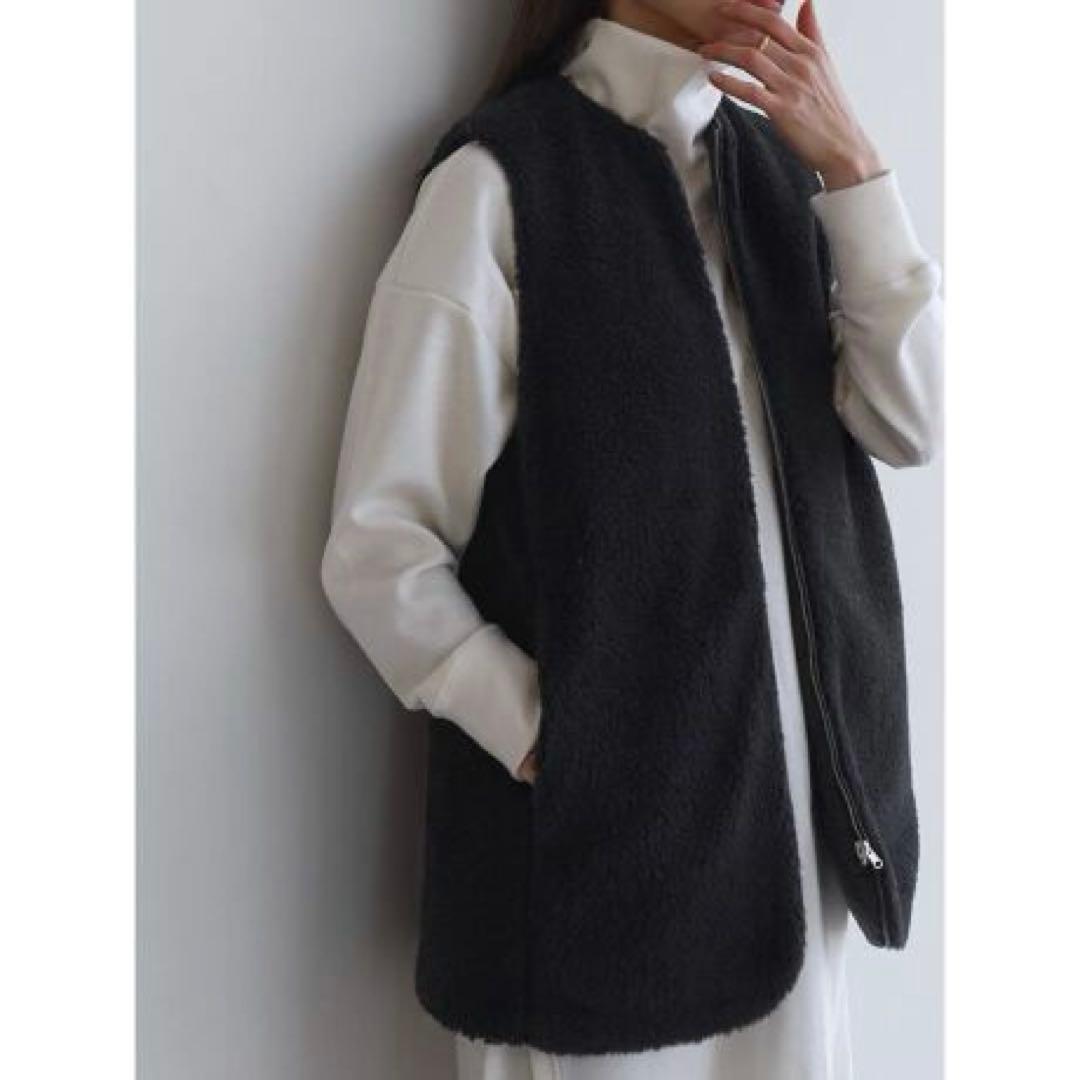 【新品】Aga Black アーガ リバーシブルボアベスト ヤマダヤ 中綿