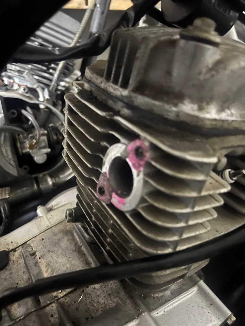 実働エイプ100 HCエンジン