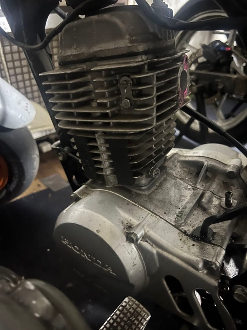 実働エイプ100 HCエンジン