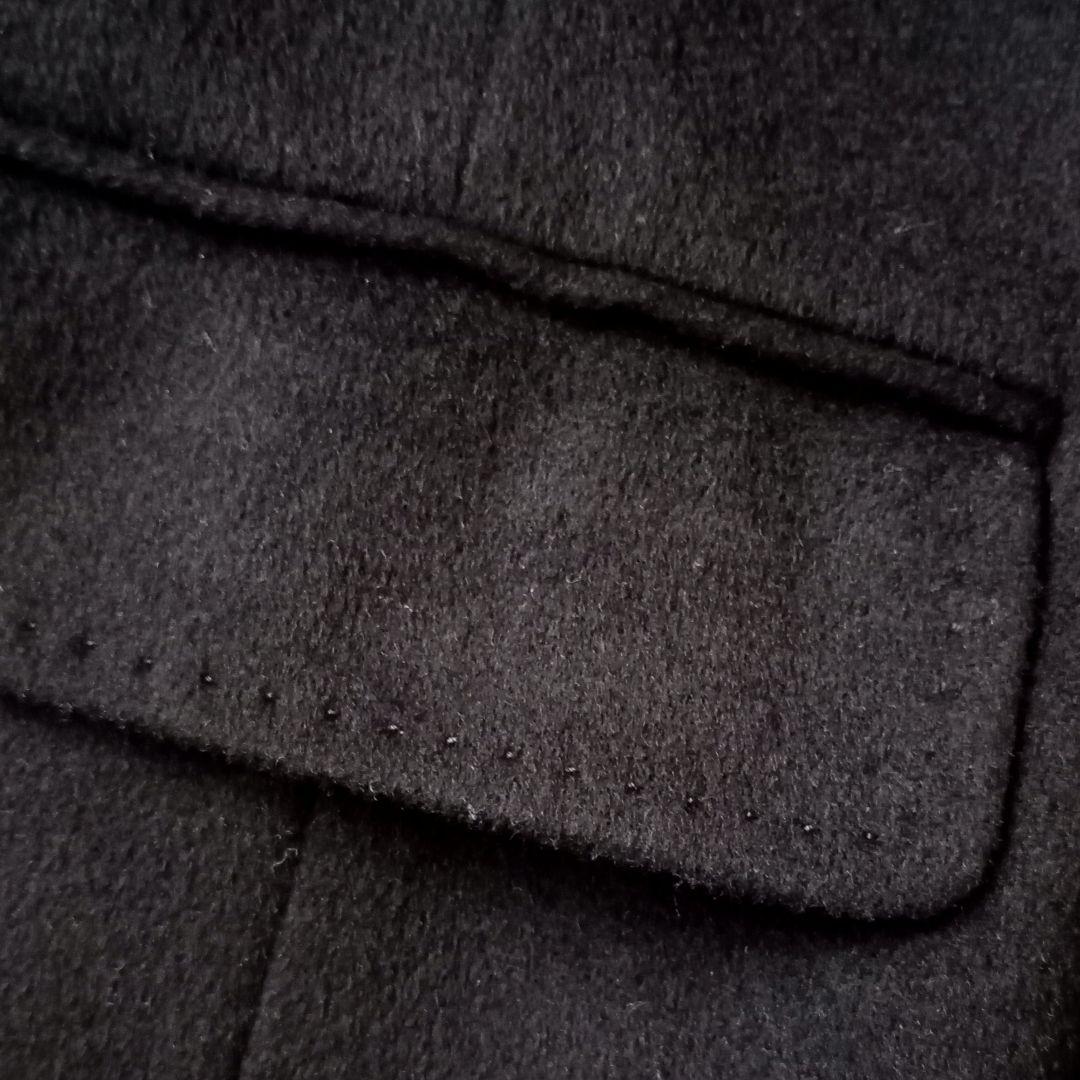 極美品　UNTITLED　ショールカラーコート　カシミヤ混　フォーマル　ゆったり