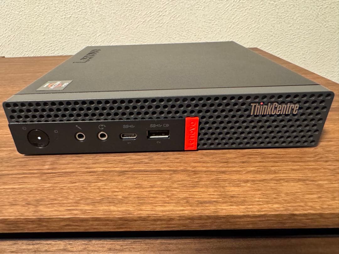 ミニPC ThinkCentre M75q-1 Tiny Ryzen5/32GB/1TB