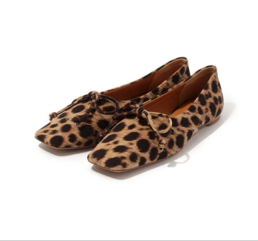 PIPPICHIC AMBER BALLET バレエシューズ　レオパード柄