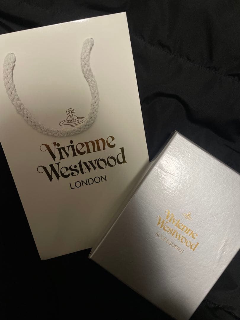 Vivienne Westwood　ブラックピンク白　財布　三つ折り