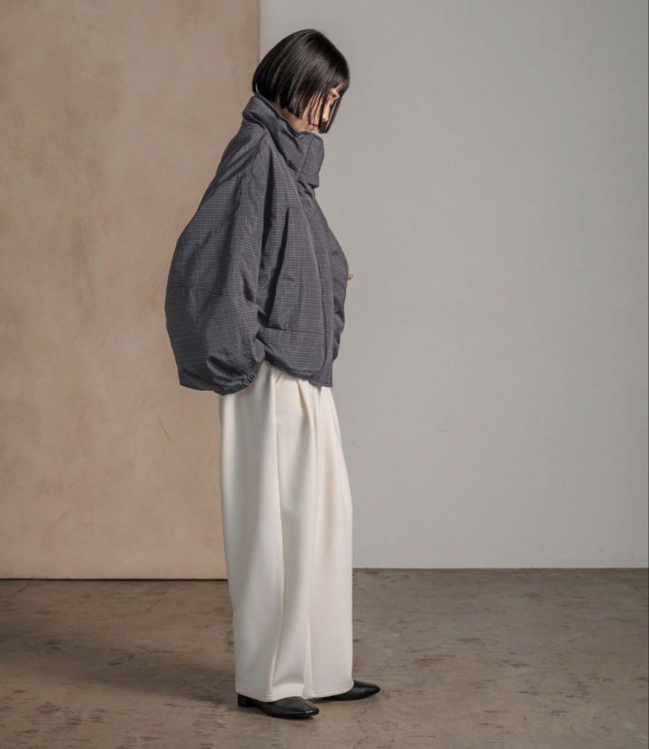 【完売商品】LOWRYSFARM チェックモンスターショートコート ブルゾン