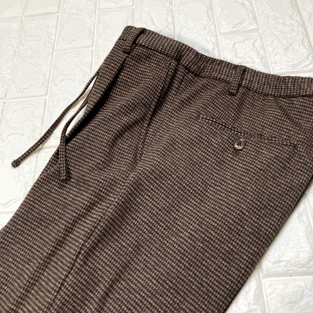 【極美品】SIMPLICITE plus スーツ　セットアップ　千鳥柄　23AW