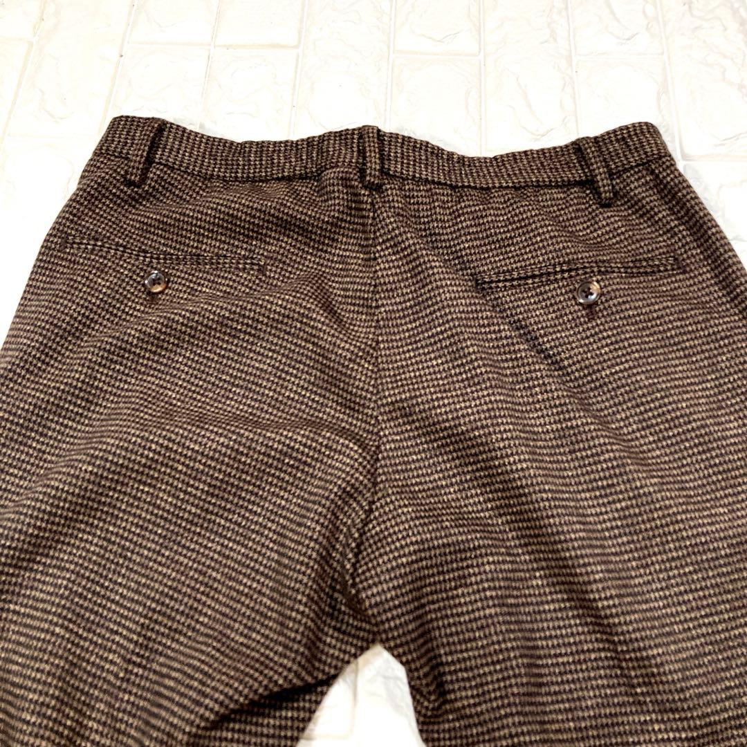 【極美品】SIMPLICITE plus スーツ　セットアップ　千鳥柄　23AW