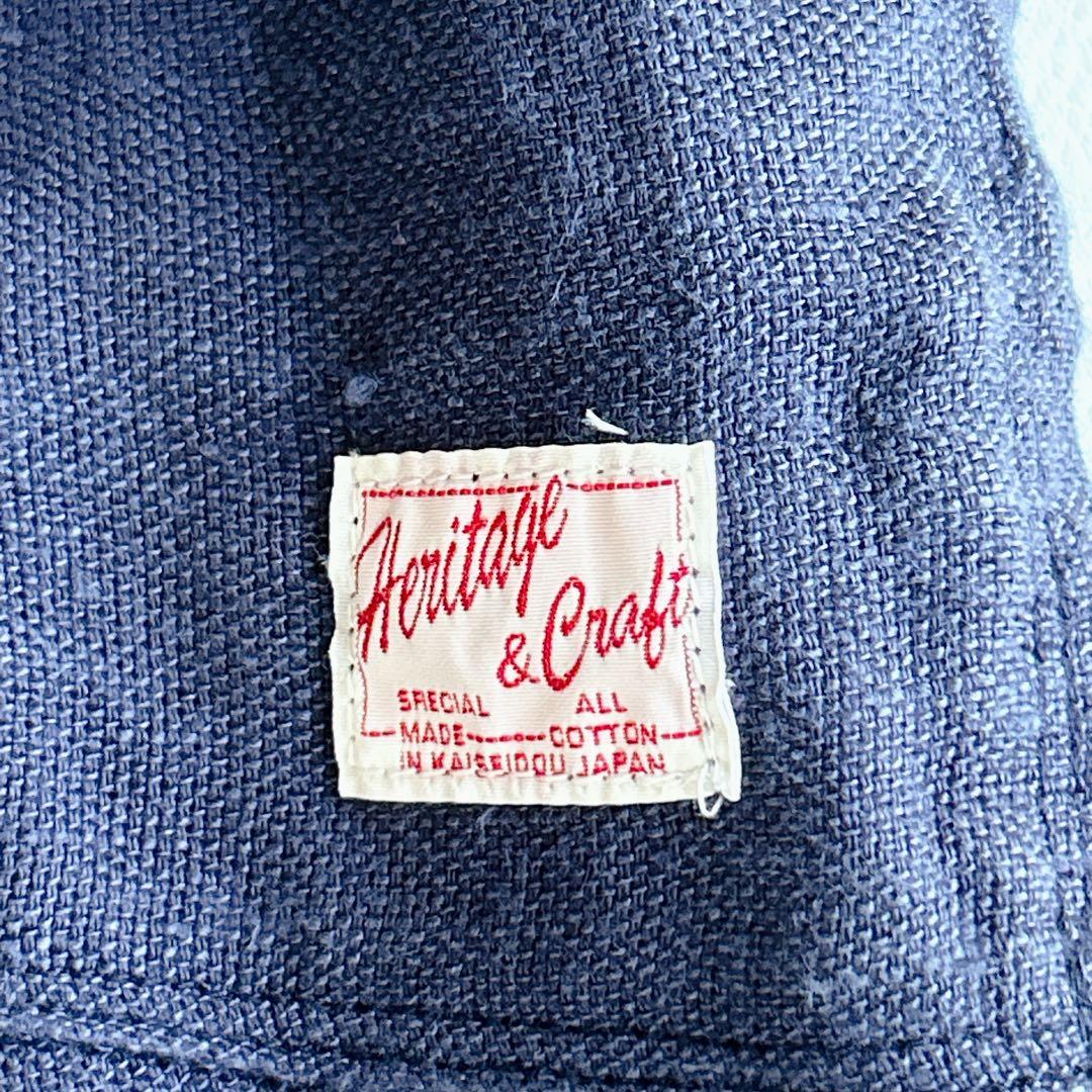 快晴堂謹製 ⿻ リネンヘンプ エプロンサロペット サルエル ナチュラル 2wey