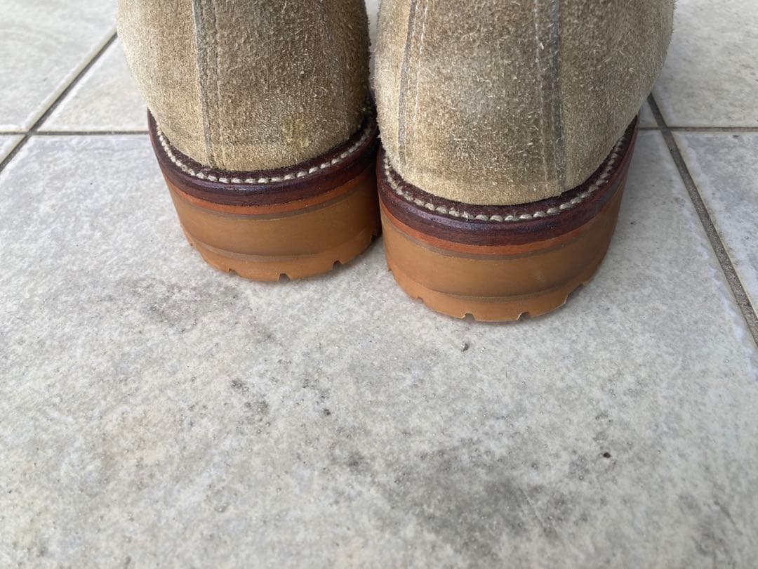 チペワ chippewa モックトゥ スウェード 飴色ビブラム9e