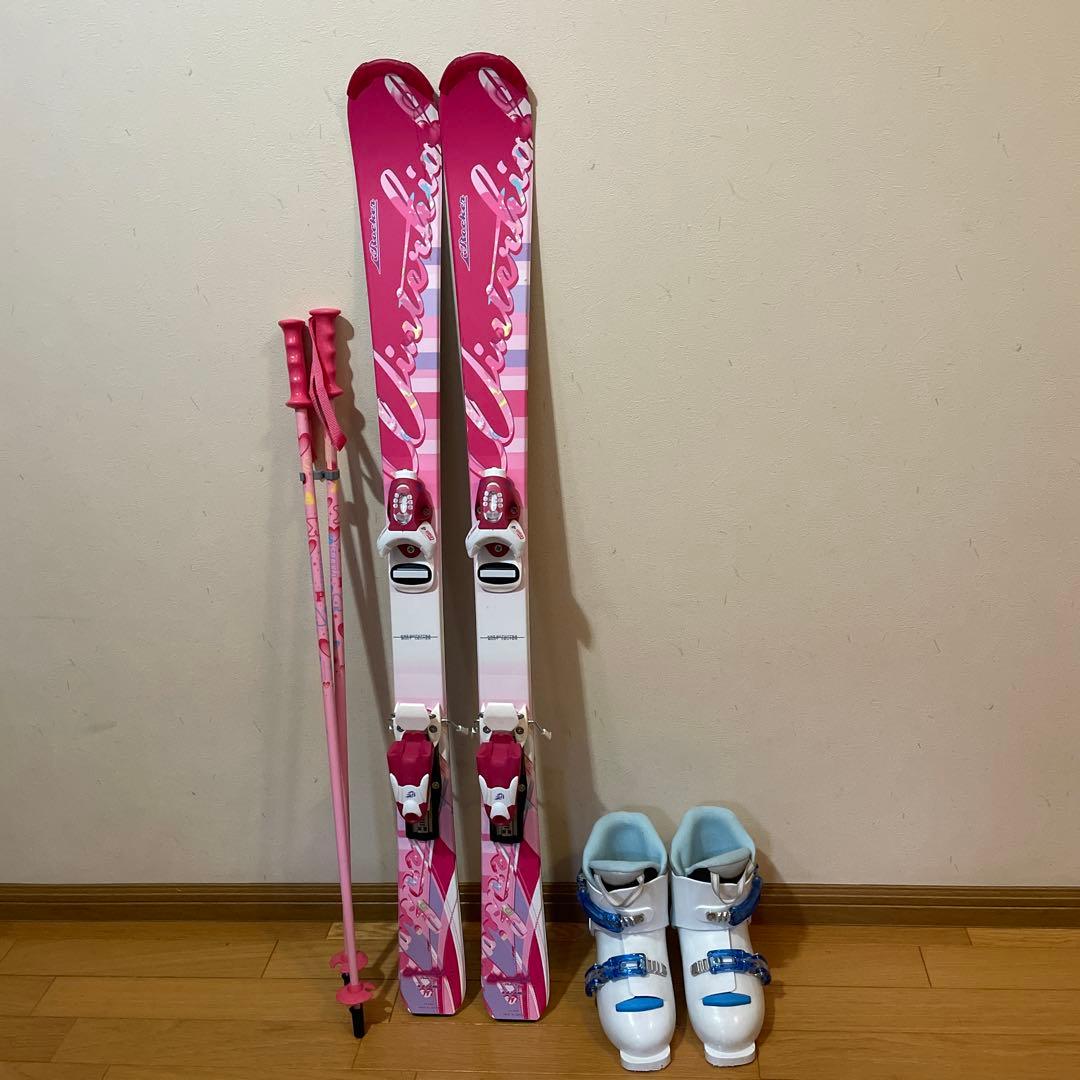 ※ konan02　スキー3点セット117㎝ジュニア靴20㎝