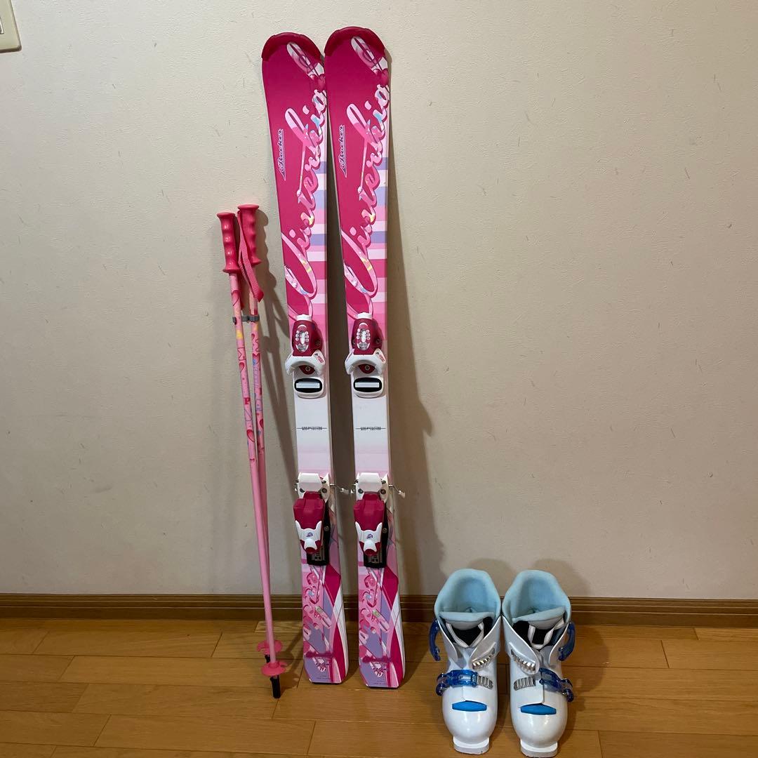 ※ konan02　スキー3点セット117㎝ジュニア靴20㎝