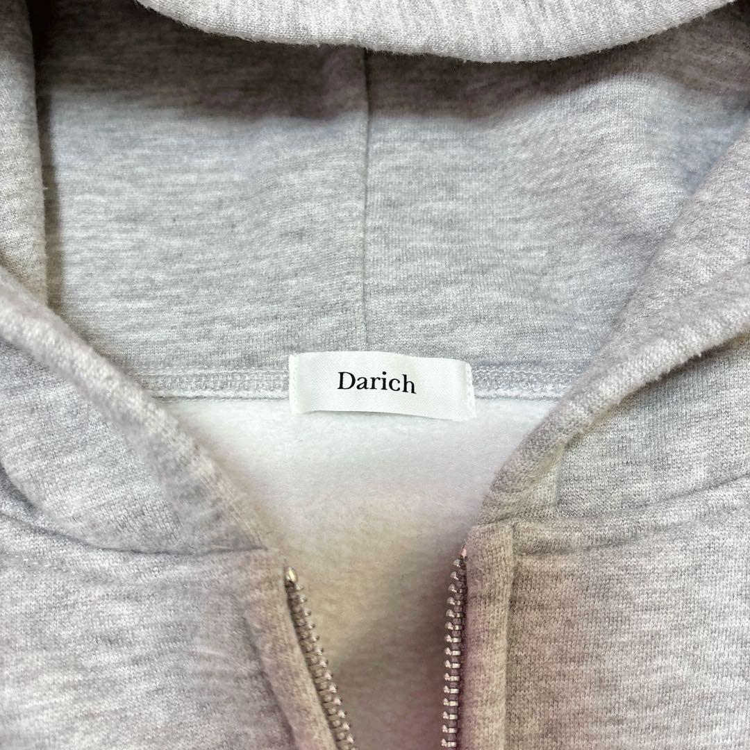 darich アップリケDDロゴパーカー グレー