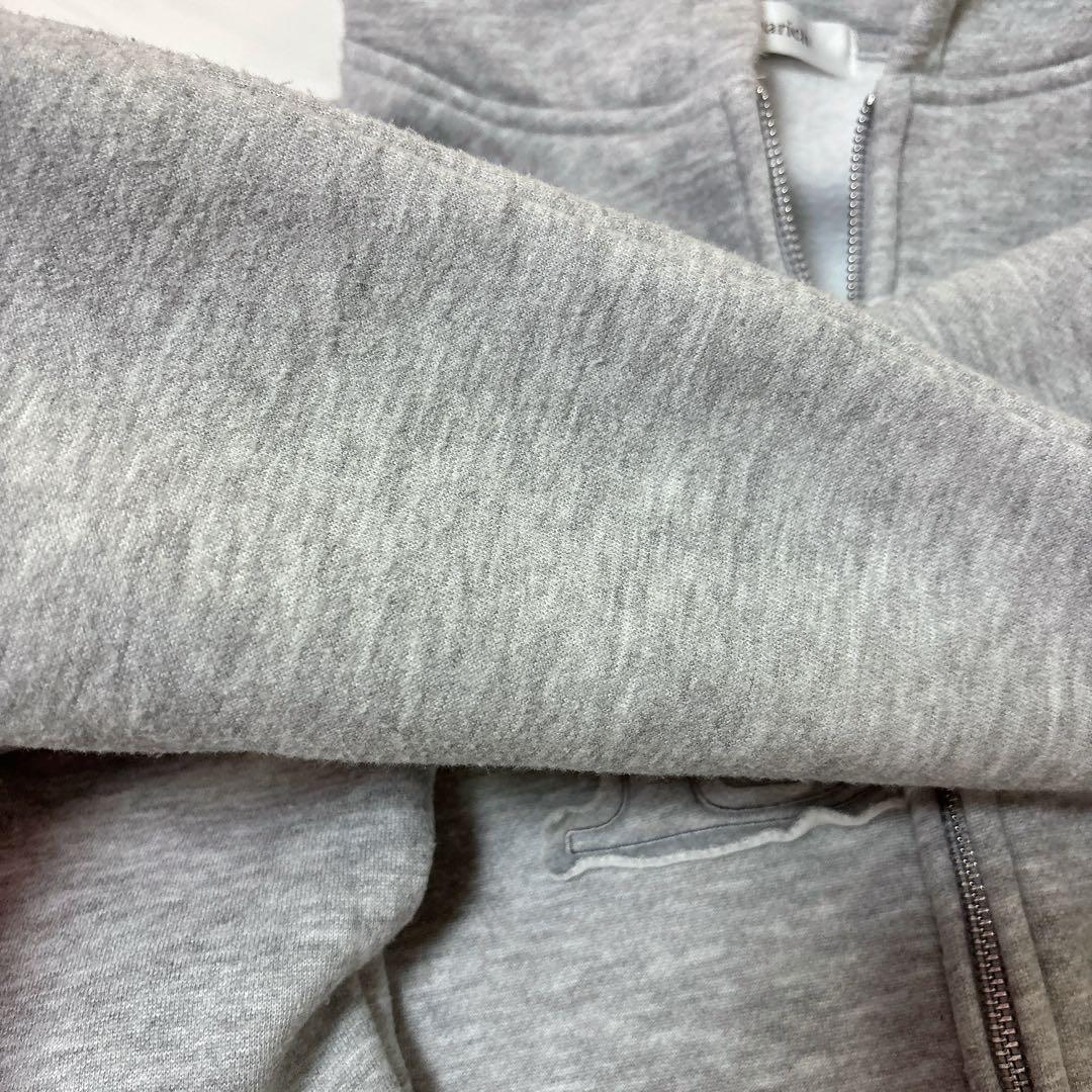 darich アップリケDDロゴパーカー グレー