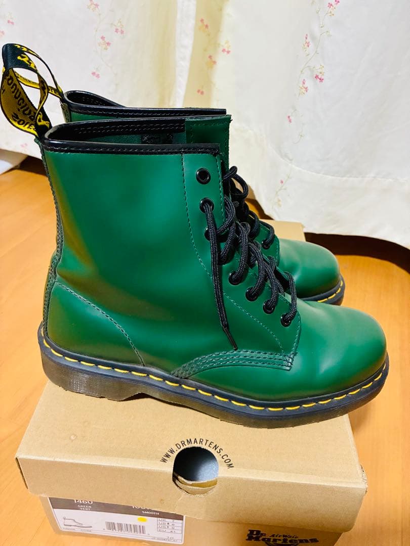 キムコDr. Martens 8ホールグリーンEU41