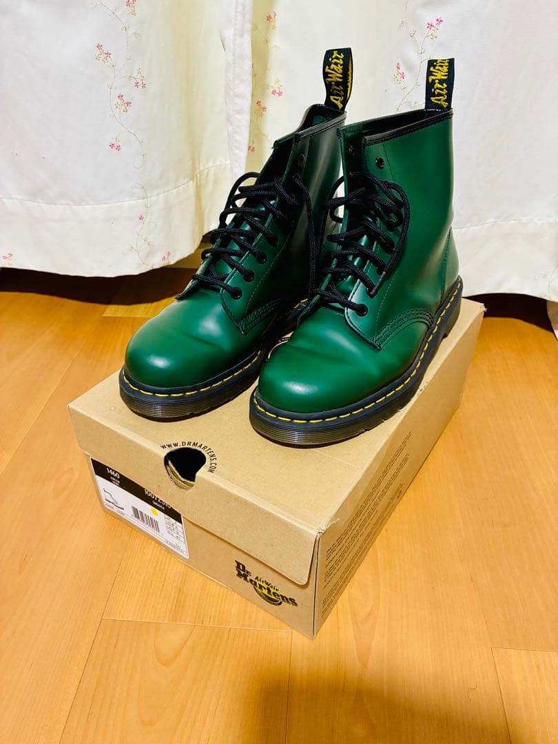 キムコDr. Martens 8ホールグリーンEU41
