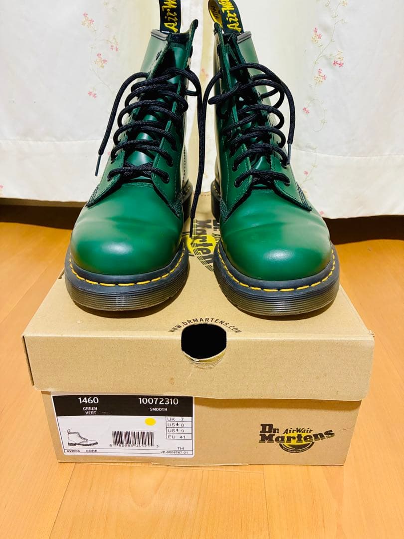 キムコDr. Martens 8ホールグリーンEU41