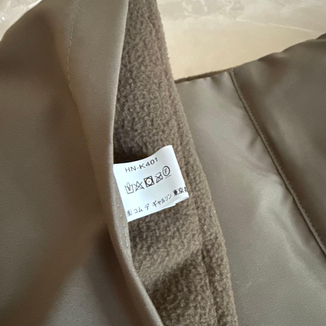 新品★24AW★コムデギャルソンオム★エステルタフタ×エステルフリース★マフラー