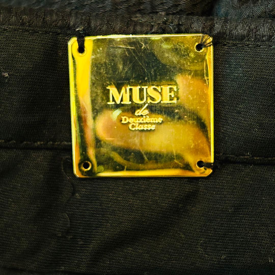 MUSE de Deuxième Classe ハーフパンツ 38 黒 日本製M