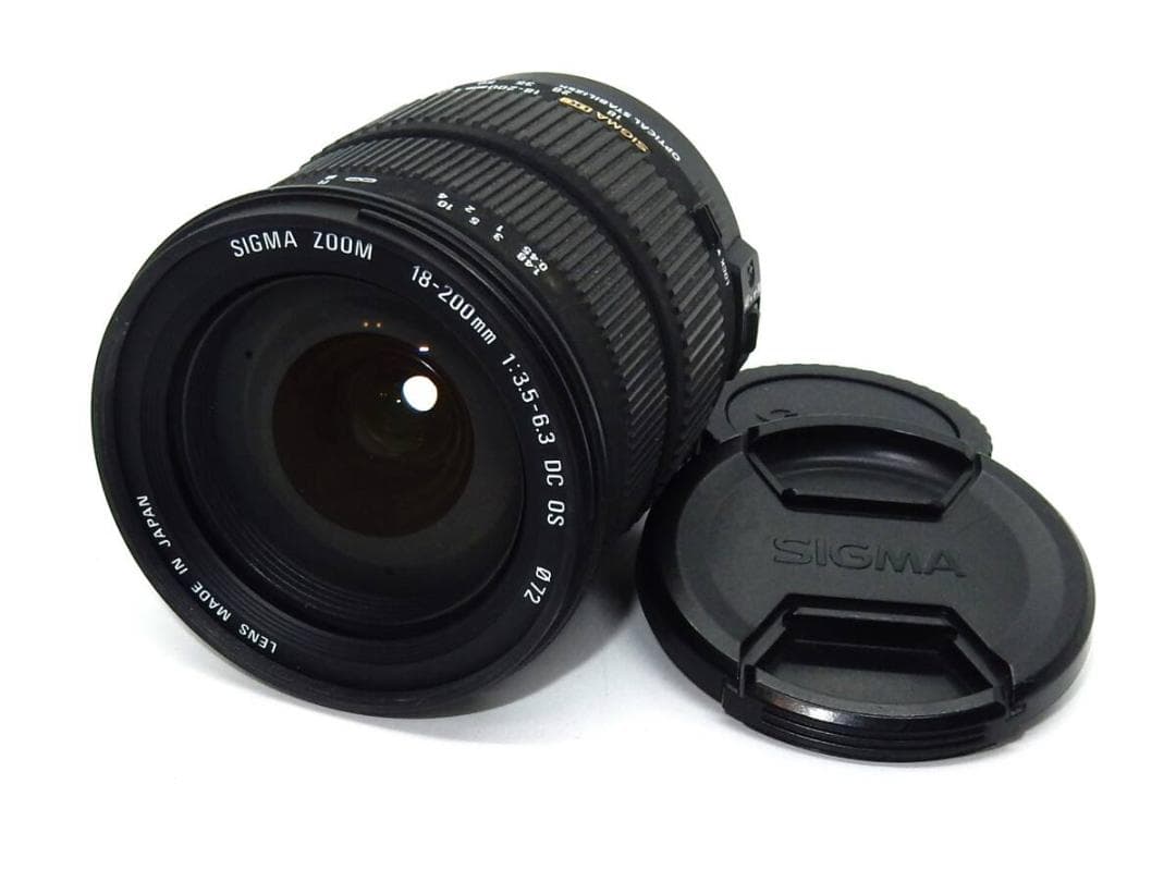 SIGMA 18-200mm F3.5-6.3 DC OS キヤノンマウント