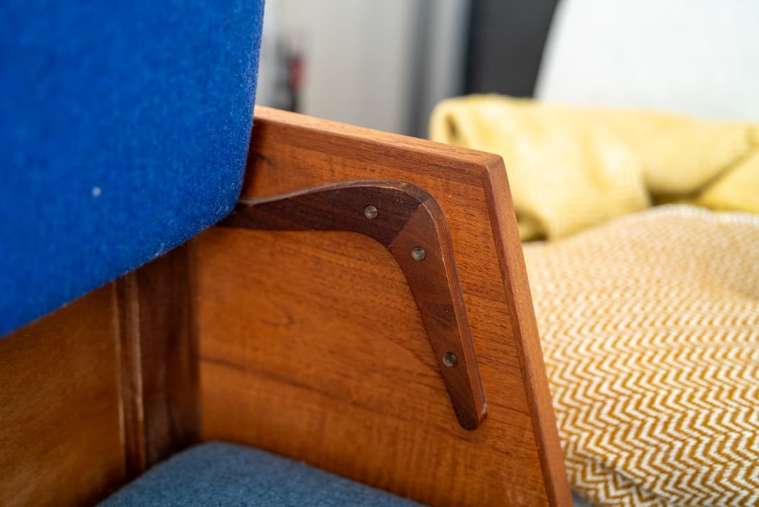 【超希少】Hans J Wegner GE258 デイベッド チーク 丸脚