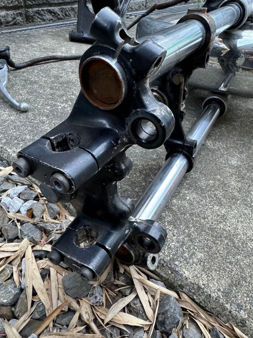 XJ550 フロント リア 回り 要整備