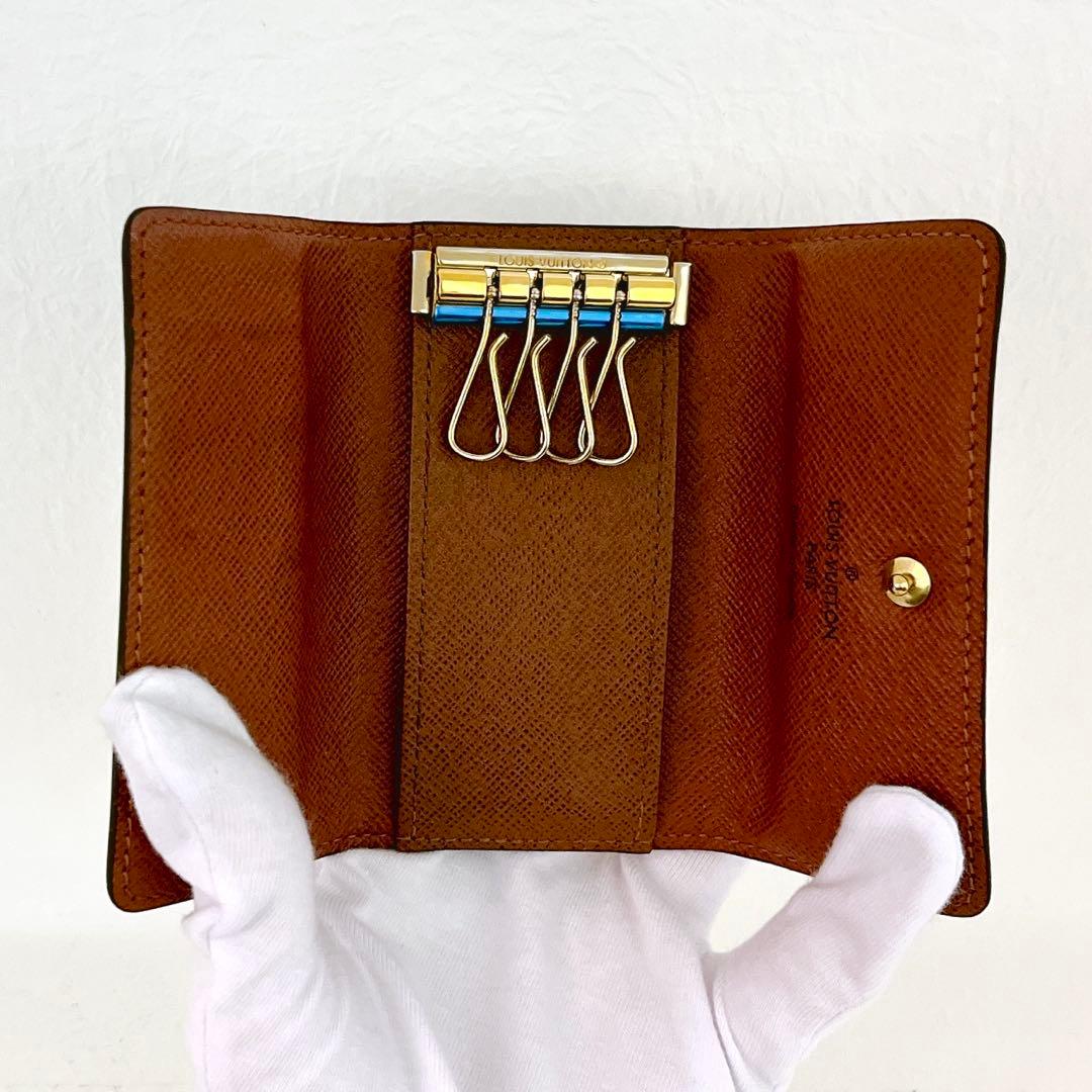 ルイヴィトン モノグラム キーケース 4連 ミュルティクレ