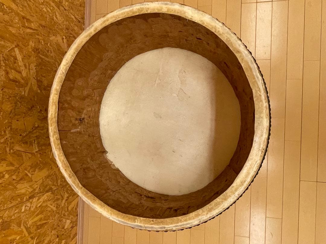 二尺一寸平胴太鼓　台付　【消音稽古に最適】