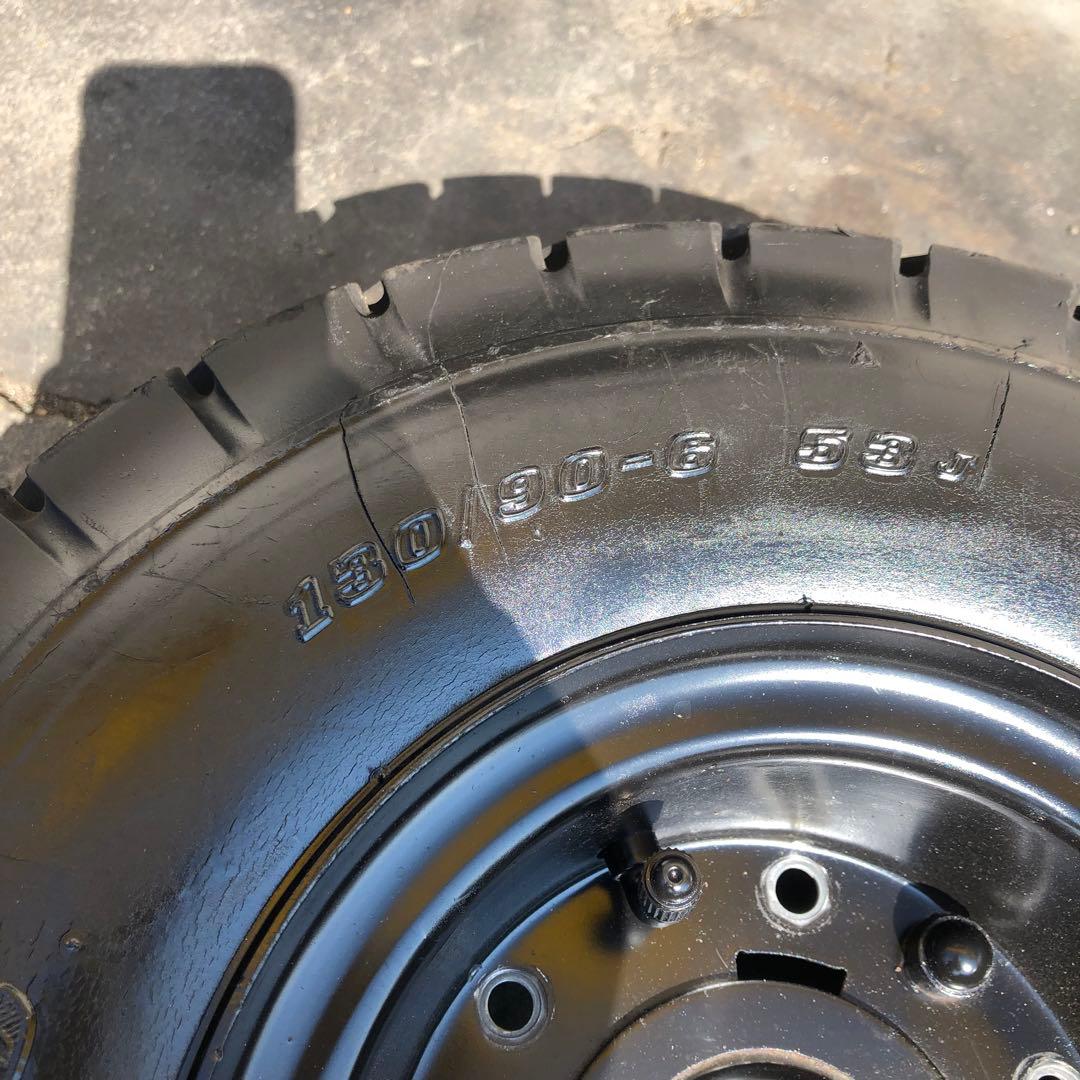 送料込み☆HONDA２サイクルジャイロキャノピー前後ホイール３点SET