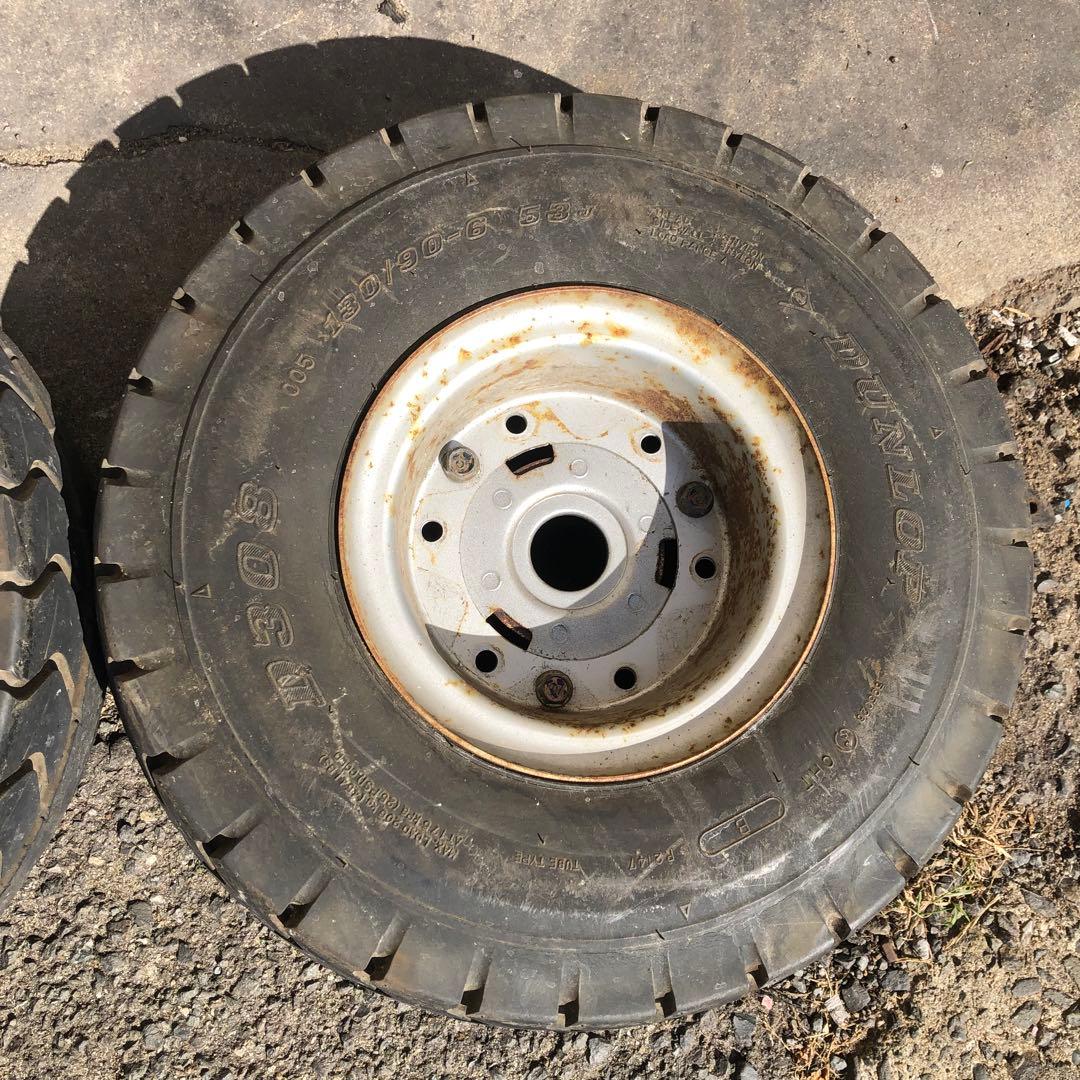 送料込み☆HONDA２サイクルジャイロキャノピー前後ホイール３点SET