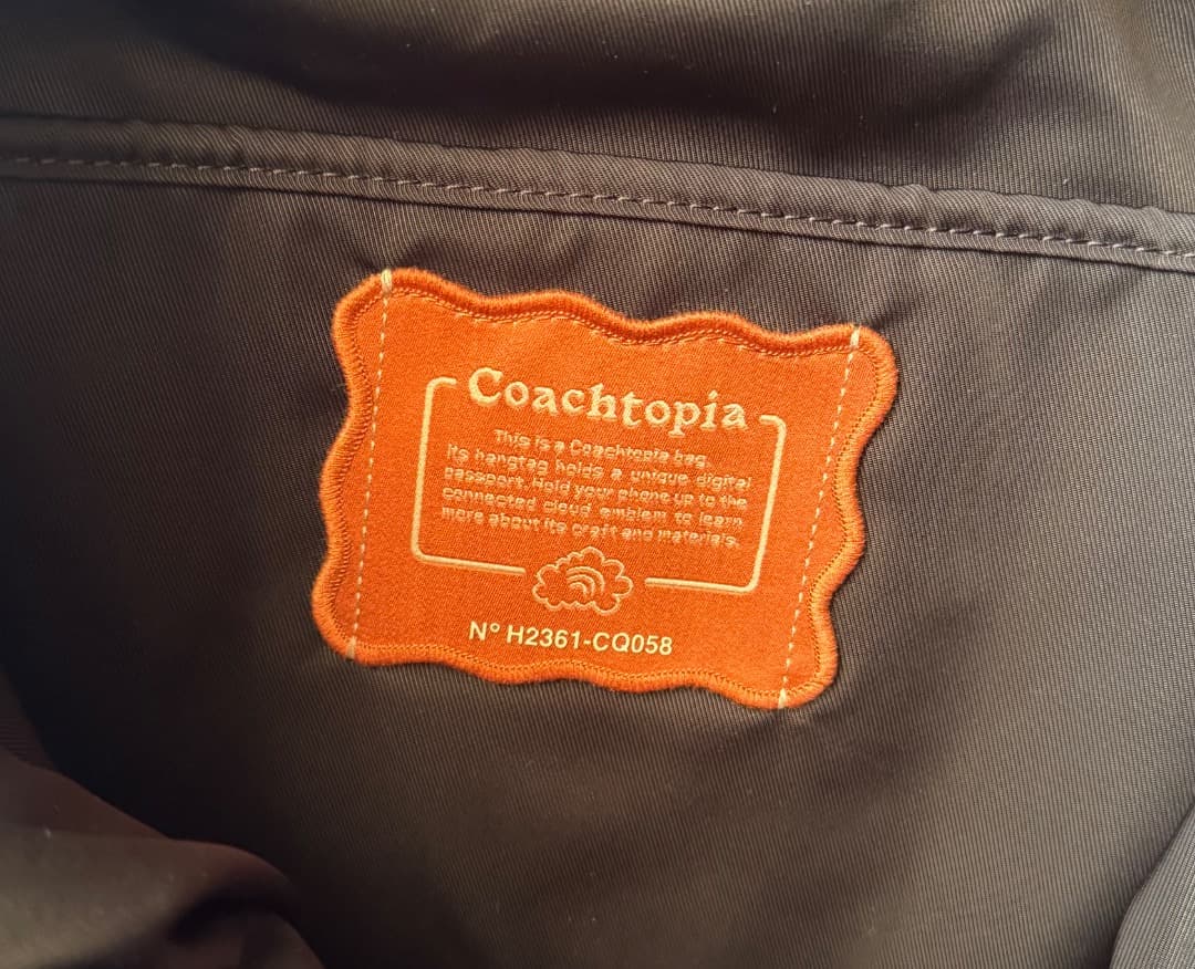 コーチトピア ループ バックパック リサイクル ポリエステル リュック コーチ