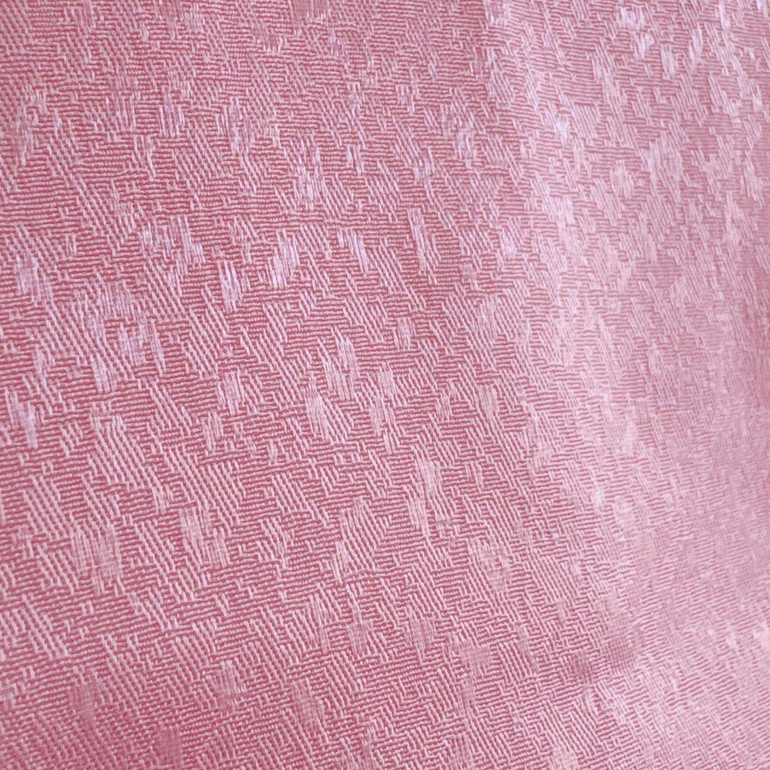 フルセット　七五三７歳女の子　化繊　ピンク地　毬花　袋帯銀　簡単半襟　7122