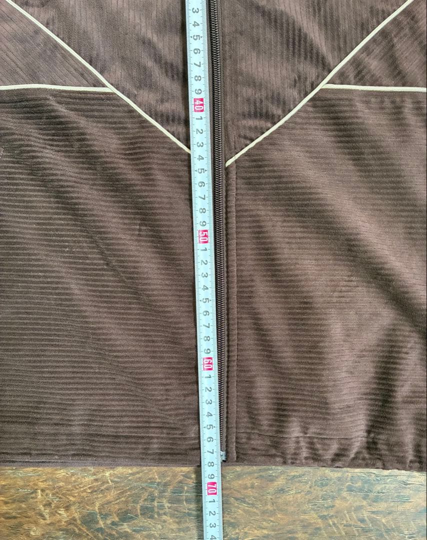 adidas コーデュロイブラウン ジャージセット 2XL