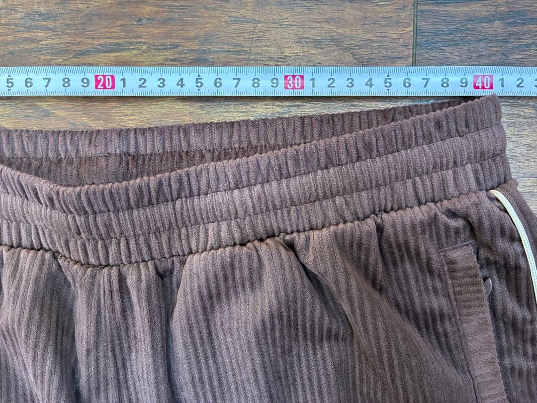 adidas コーデュロイブラウン ジャージセット 2XL