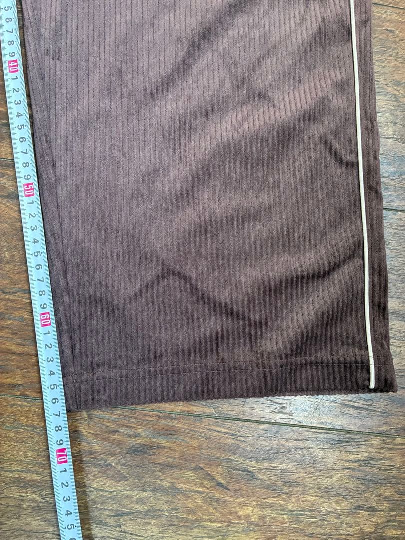 adidas コーデュロイブラウン ジャージセット 2XL