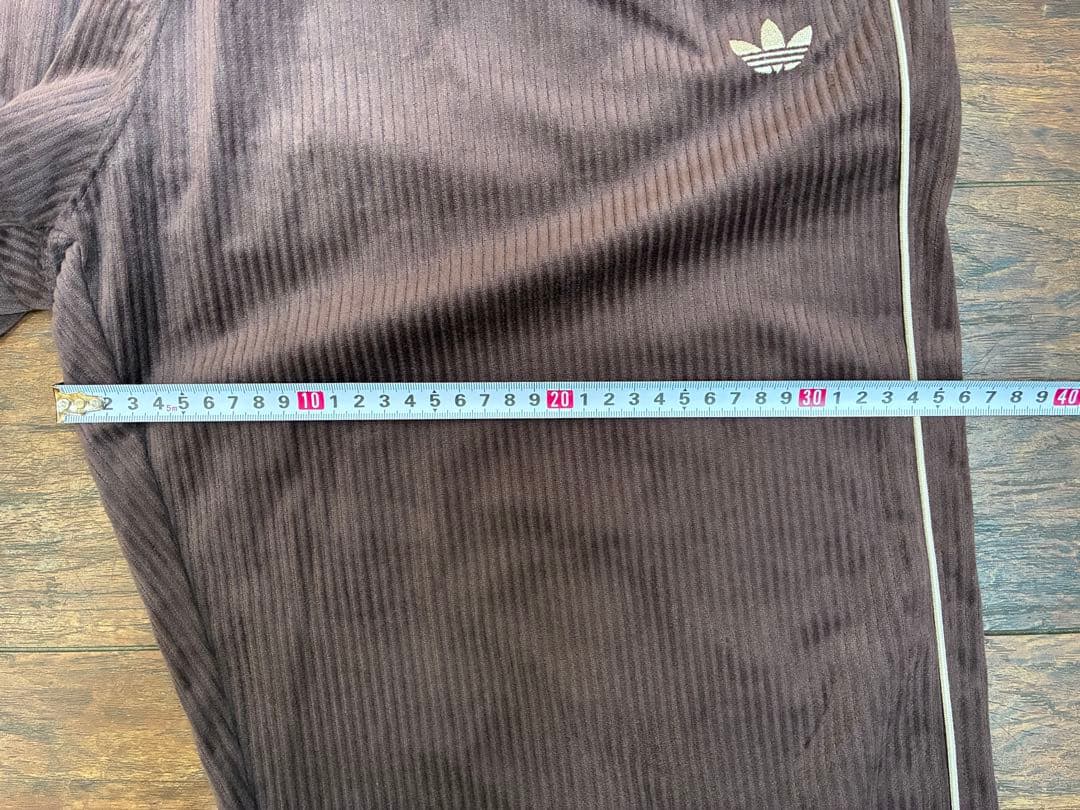 adidas コーデュロイブラウン ジャージセット 2XL
