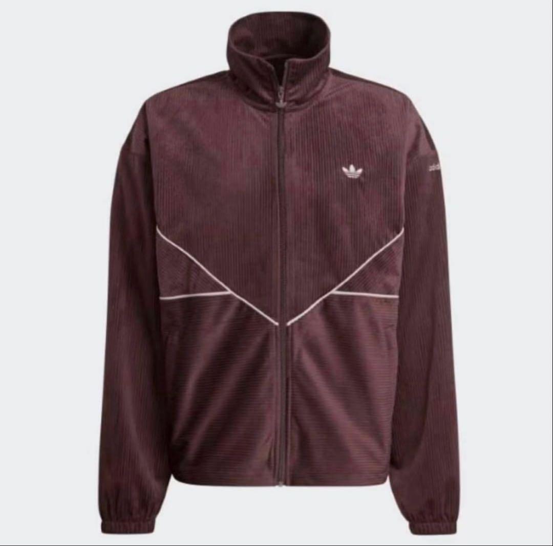 adidas コーデュロイブラウン ジャージセット 2XL