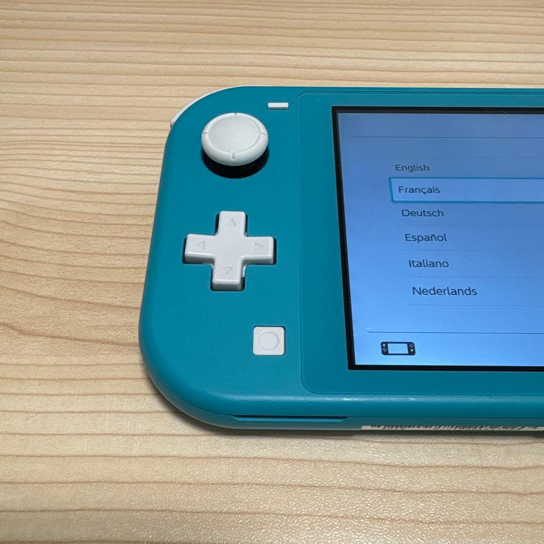 【動作確認済】Nintendo Switch Liteターコイズ 本体＋充電器