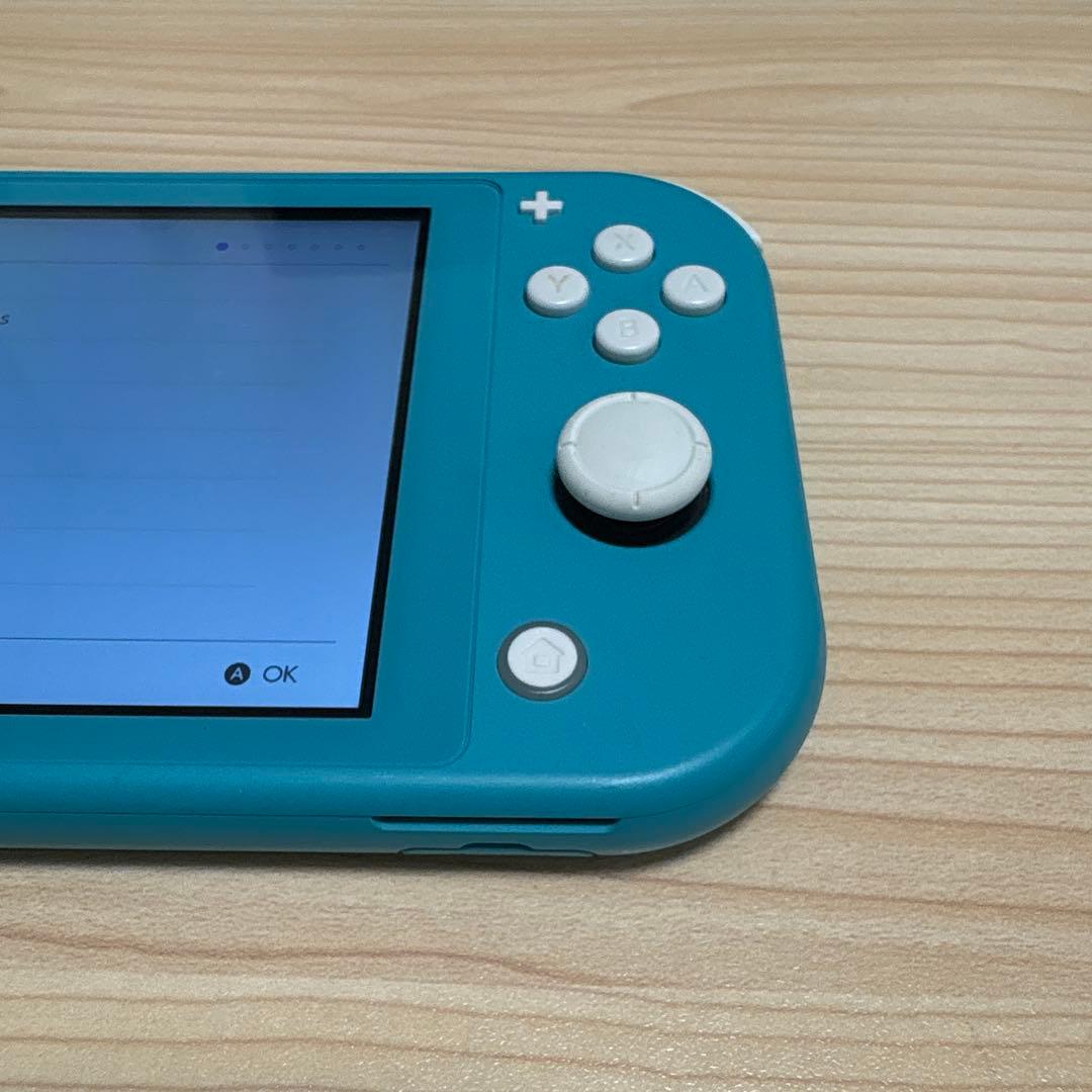 【動作確認済】Nintendo Switch Liteターコイズ 本体＋充電器